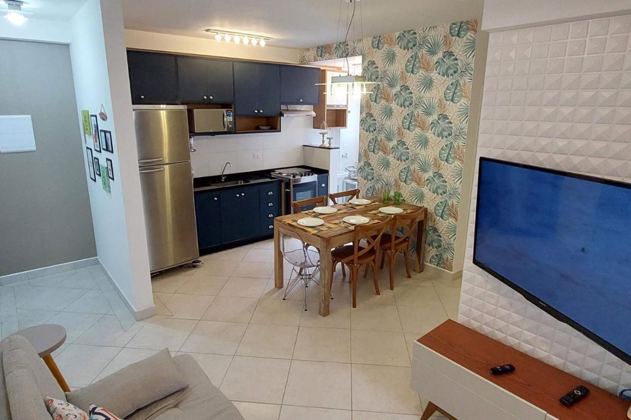Apartamento Ubatuba Itagua - Ar - Wifi Екстер'єр фото